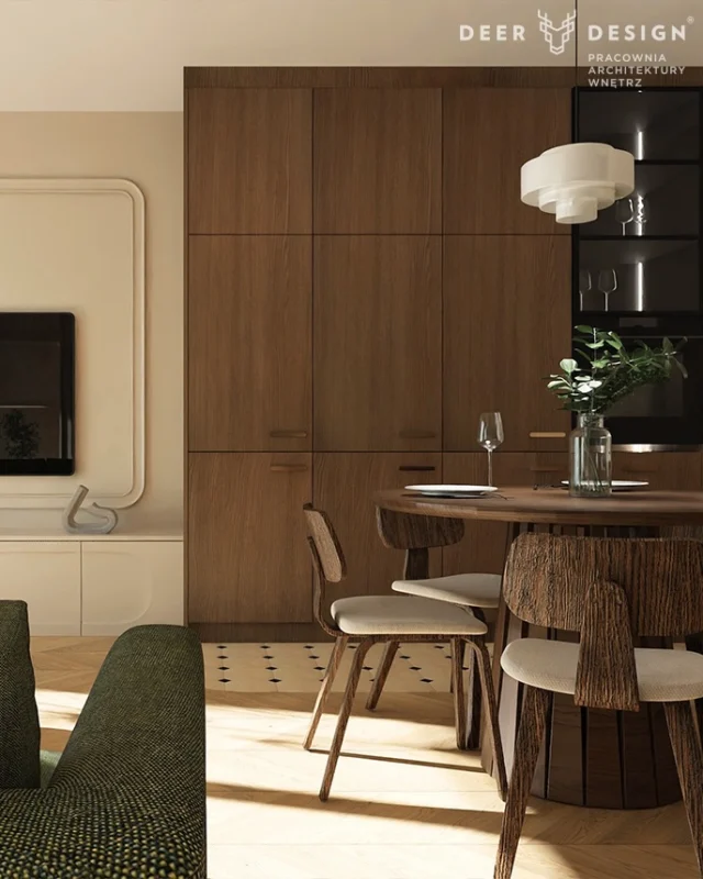 Przesuń w lewo i zobacz całe wnętrze! 😍
Obłe kształty, spersonalizowana zabudowa na wymiar, ciemne drewno i nieco paryskiego szyku. Zobacz nowy projekt mieszkania, który idealnie dopasowaliśmy do potrzeb mieszkańców. 
👉 Umów się z naszym ekspertem wnętrz, pokaż nam swój plan mieszkania i opowiedź o swoich potrzebach i ulubionych inspiracjach. 
Nasi architekci stworzą projekt, a niezawodna ekipa wykończy wnętrze pod klucz! 🔑 z gwarancją 👌
#projektwnętrza #wykończeniemieszkania #architekci #wnętrza #interiordesign